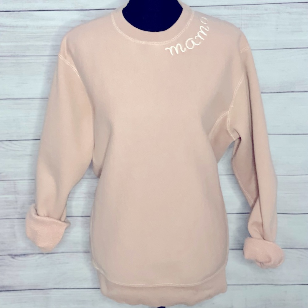 Mama Oversized Sweatshirt Pullover